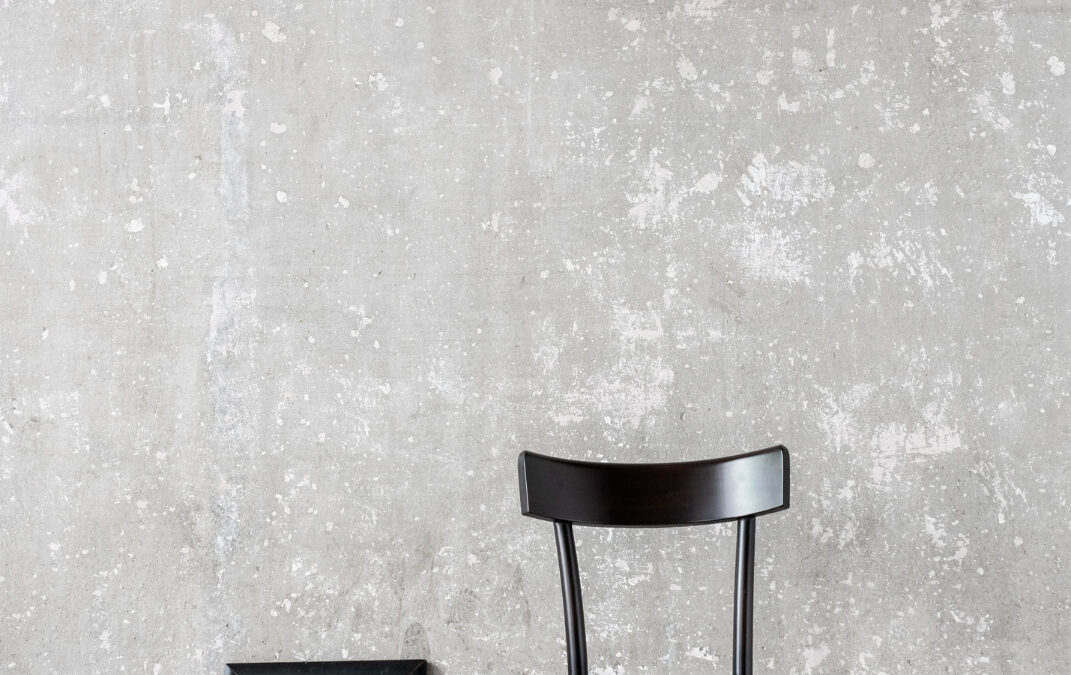 Sedia design Nord Europa col. nero